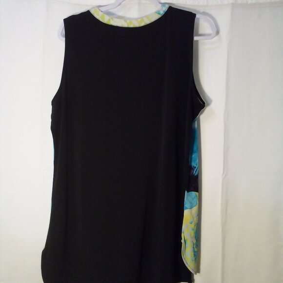 Worthington Blouse Women XL Sleeveless Soft Stretch Colorful - Picture 12 of 15